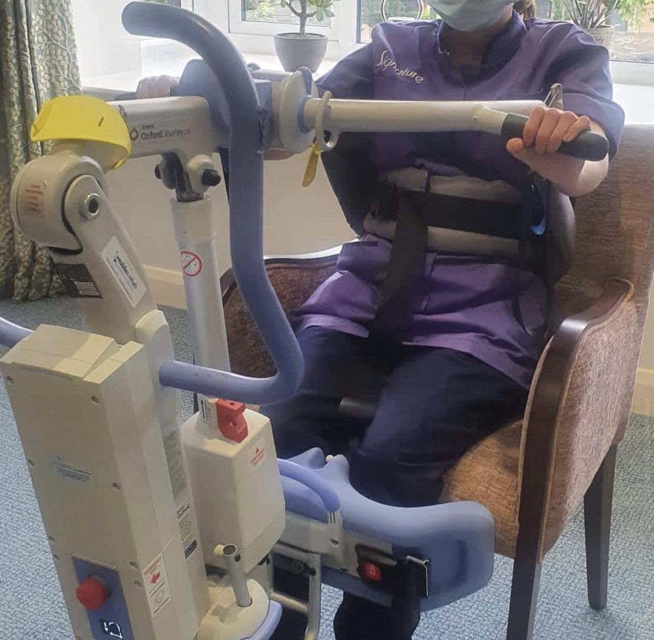 Hands-on training for care staff